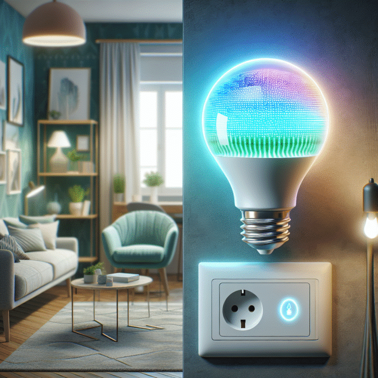 smart illumination: smart plugs versus smart bulbs in rental homes