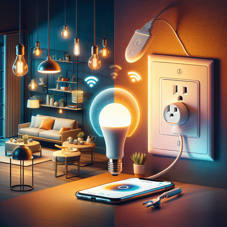 understanding the differences between smart bulbs and smart plugs for rentals