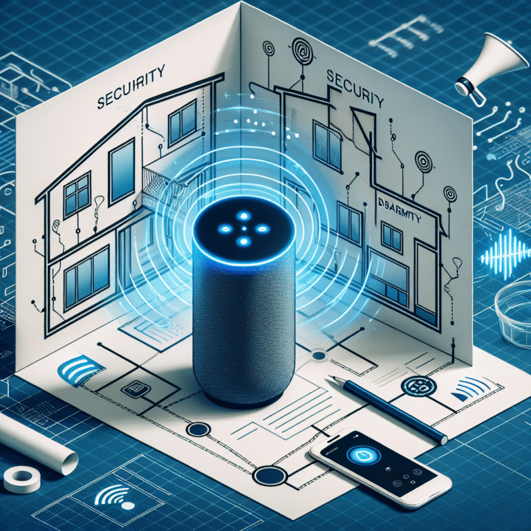 using voice assistants to arm and disarm a temporary security system
