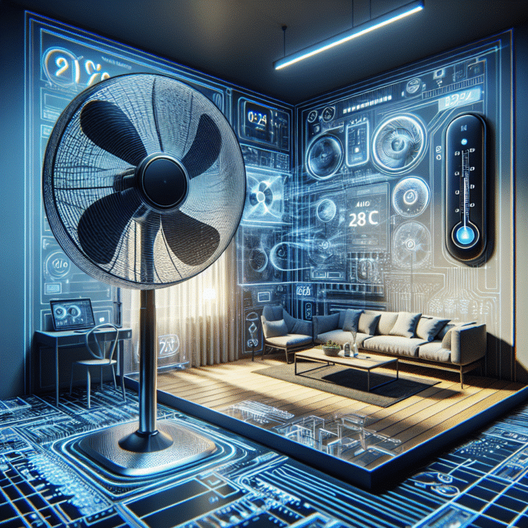 automating smart fan speed based on room temperature sensor readings