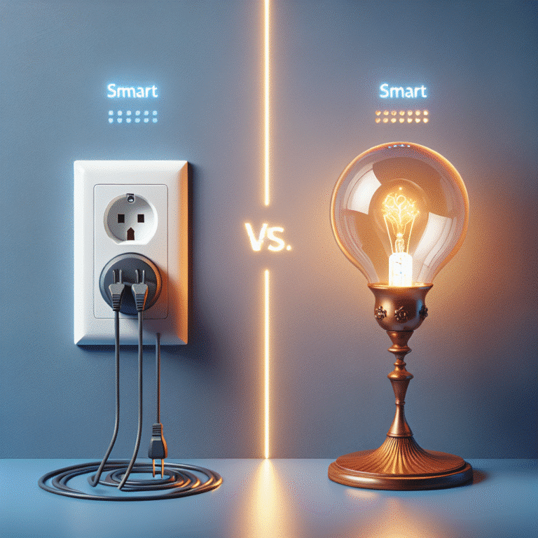 smart plugs vs. smart bulbs: maximizing rental lighting control