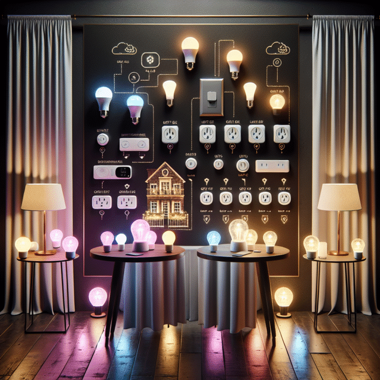 comparison of smart bulbs and smart plugs for rental properties