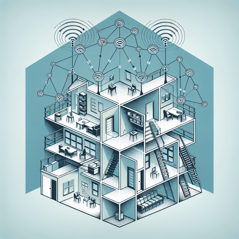 optimizing mesh Wi-Fi system placement in a rented multi-story unit