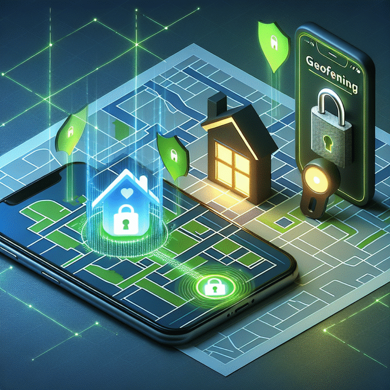 how to create geofencing routines that automatically unlock smart locks