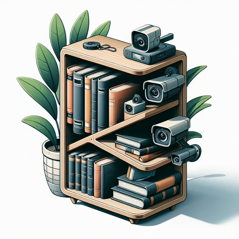 best practices for hiding small smart cameras from view in a rental