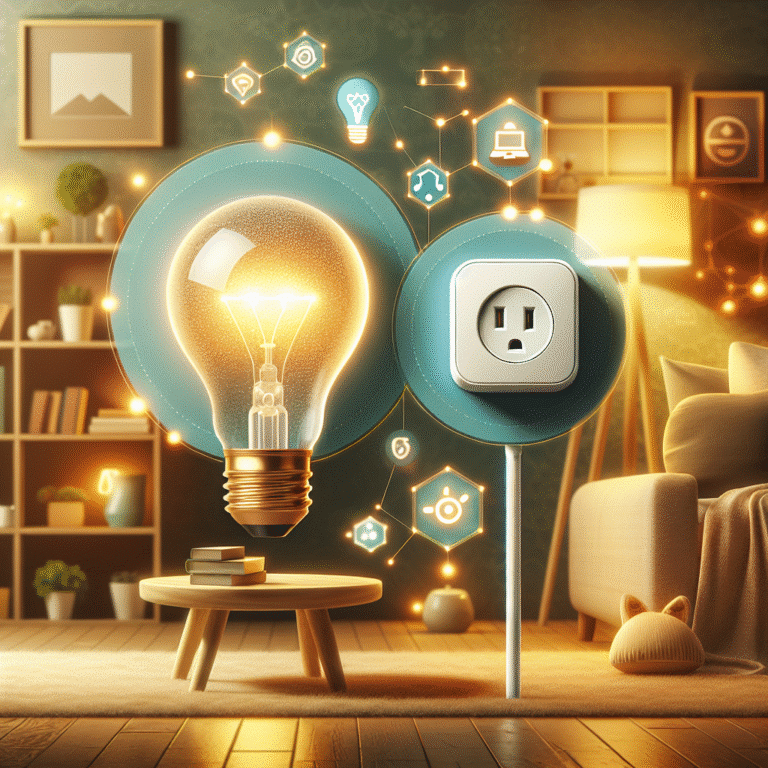 rental lighting made easy: should you go for smart bulbs or smart plugs?