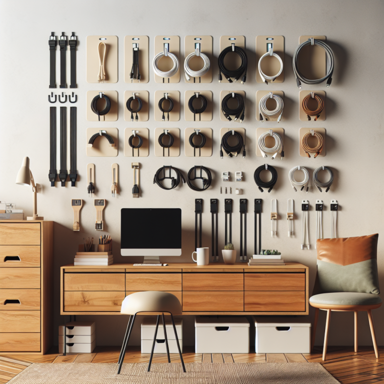 non-drilling solutions for cable management in renter-friendly setups