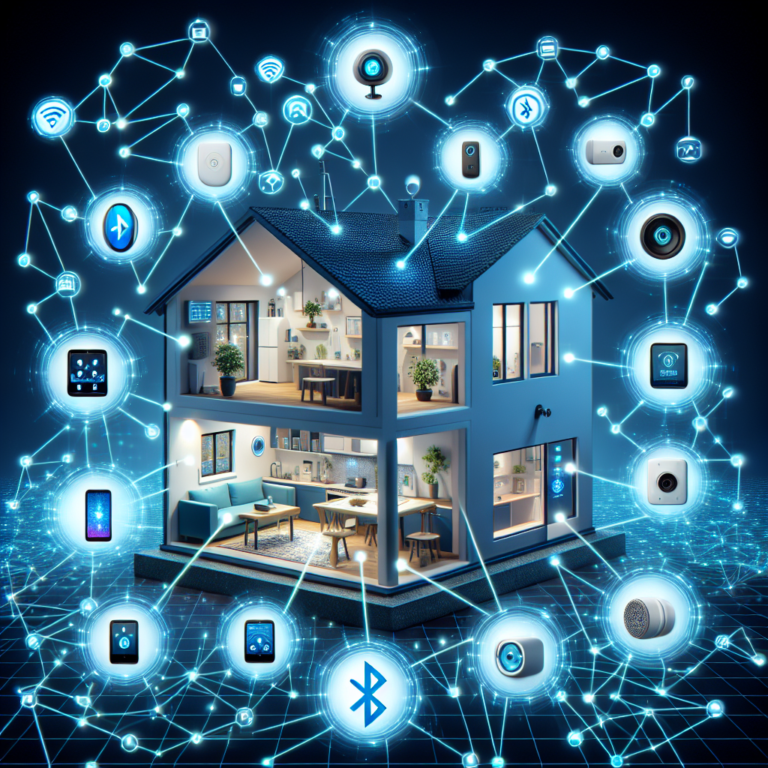 building a smart home using Bluetooth devices without a central hub