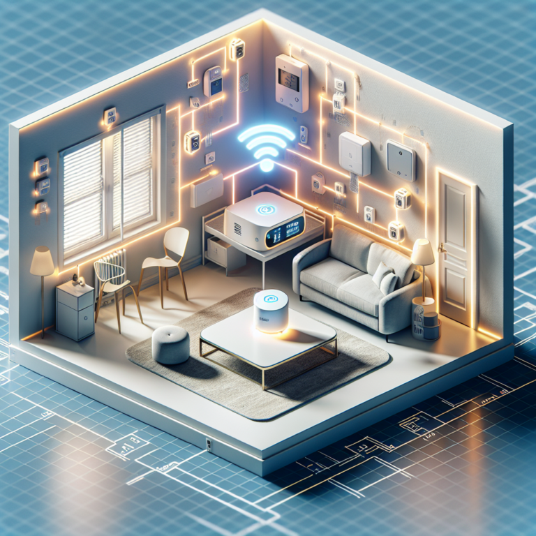 setting up a Z-Wave network without damaging apartment walls