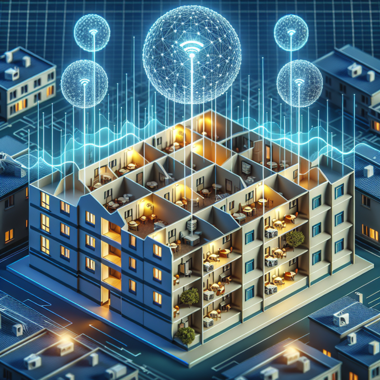 optimizing mesh Wi-Fi system placement in multi-story rentals